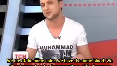 I can beg you on my knees. Because Russia and Ukraine are truly fraternal peoples.