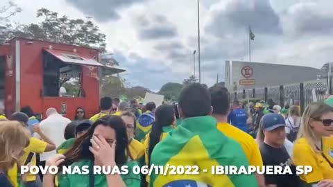 POVO NAS RUAS - 6/11/2022 - IBIRAPUERA SP