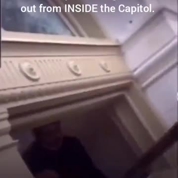 Censored video re-emerges showing WEAPONS being handed out from INSIDE the Capitol..