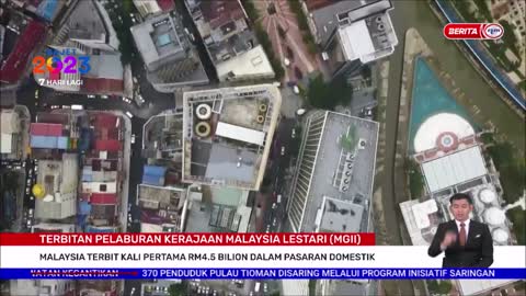 30 SEPT 2022 BERITA PERDANA - MALAYSIA TERBIT KALI PERTAMA RM4.5 BILION DALAM PASARAN DOMESTIK