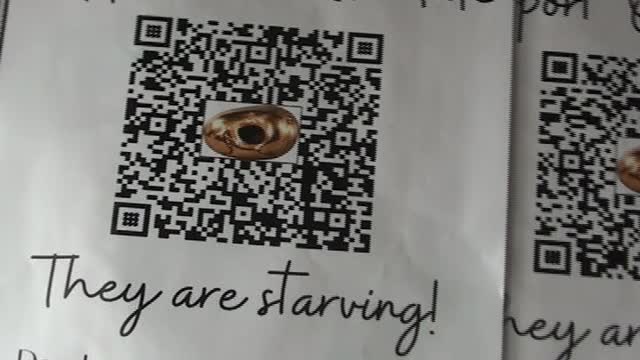 Sacred Sparrow and QRCode