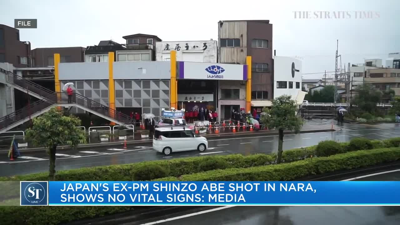 Japan's ex-prime minister Shinzo Abe shot in Nara, shows no vital signs: Media