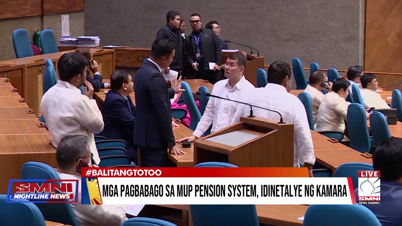 Mga pagbabago sa MUP Pension System, idinetalye ng Kamara