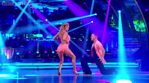 Ashley & Ola dance the Salsa to 'Conga' Strictly Come Dancing - BBC