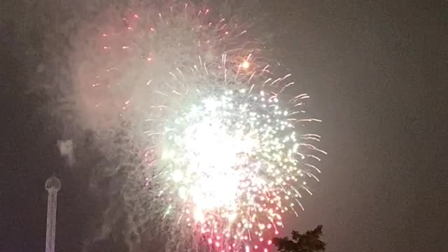 New Years Eve Kemah Boardwalk Fireworks