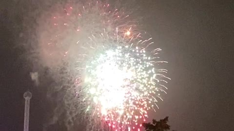 New Years Eve Kemah Boardwalk Fireworks