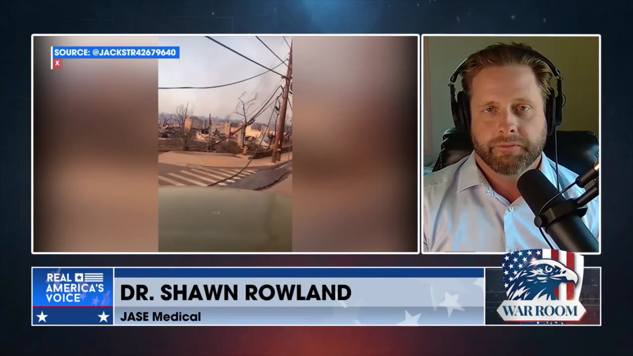 Dr. Shawn Rowland Gives Updates On The Devastating Fires In Maui