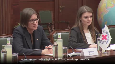 Russian MOD & The Red Cross In Talks In Moscow