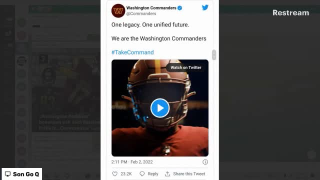 Washington Commander 17