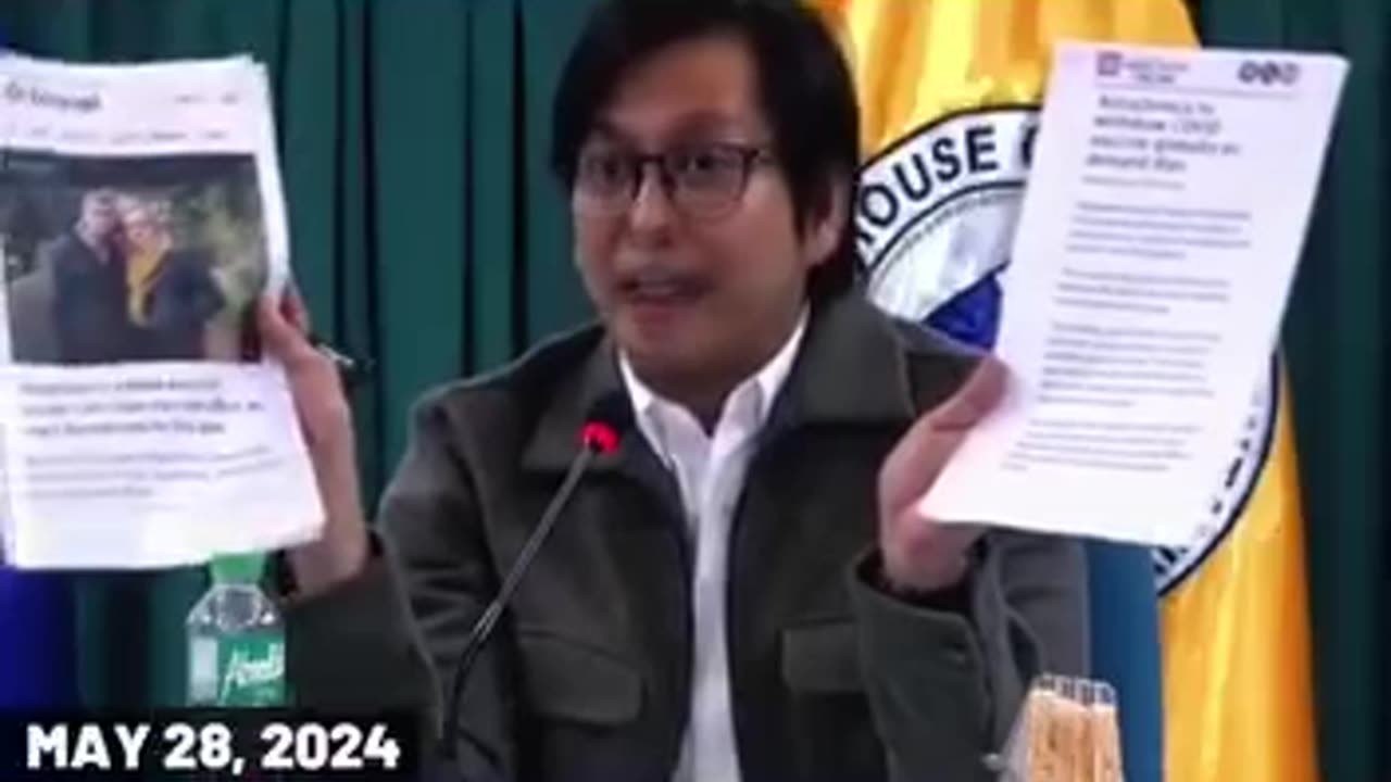 Philippine Congress Committee Hearing on Excess Deaths May 28, 2024