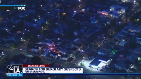 Search underway for burglary suspects in Jefferson Park