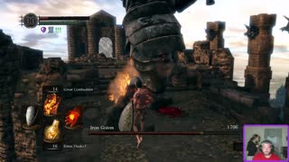 Dark Souls SL1 NG7 Iron Golem