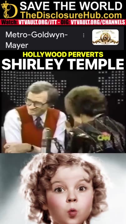 Shirley Temple Speaks on Hollywood Pervs