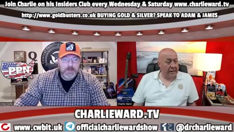 Charlie Ward discusses "TRUMP ARRAIGNMENT & VACCINES" with Chas Carter