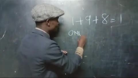 1+9+8=1 .... He is a genius haha