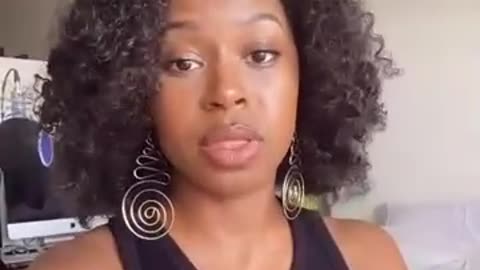 Black woman speaking facts on emotions