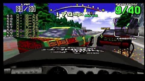 Daytona USA 80 laps and other disasters - Sega Saturn