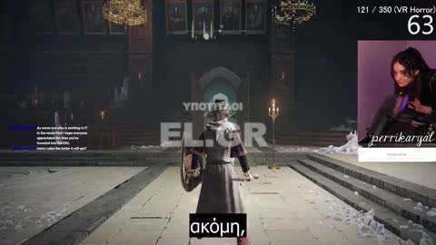 Παίζει «Elden Ring» με τον εγκέφαλό της!!