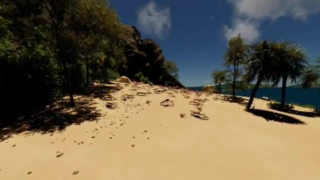 [VR 360°] fan-made Crab Rave (by Noisestorm)- Snow Crab Rave Virtual Reality 360° Music Video_Cut