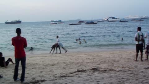 Zanzibar jumping boys