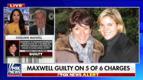 Maxwell is found guilty on 5 of 6 charges in sex trafficking for Jeffrey Epstein