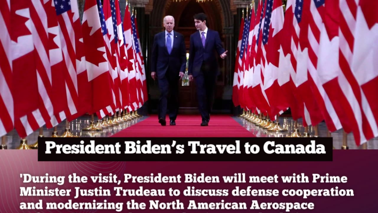 Plenty on the table as Biden visits Canada