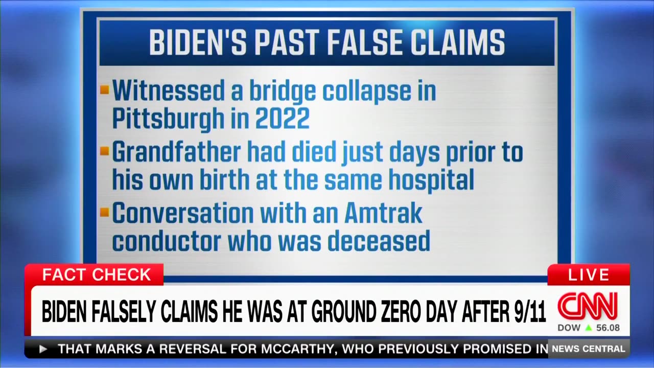 CNN just spent an entire segment documenting how Joe Biden is a pathological liar