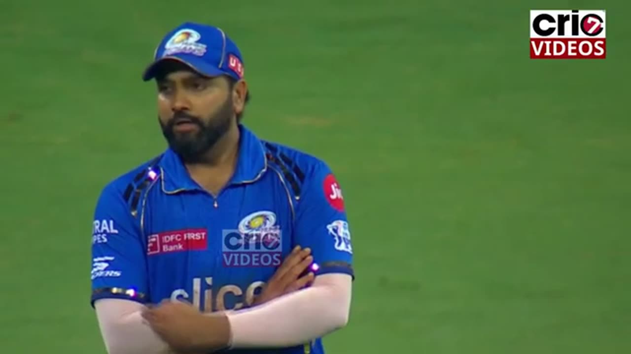 Emotional Rohit Sharma's sad walk towards dressing room after playing his last match for MI |