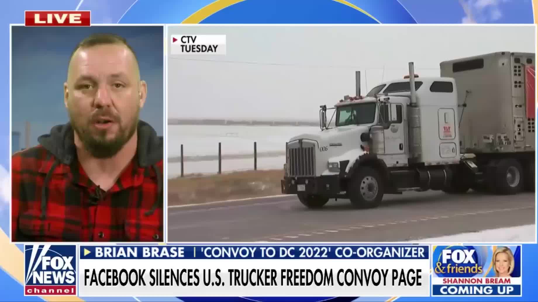 US Truckers Slam Facebook for Removing DC Freedom Convoy