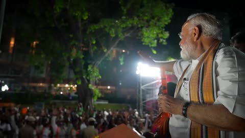 Chennai Cheers: PM Modi's vibrant roadshow delights people of Tamil Nadu
