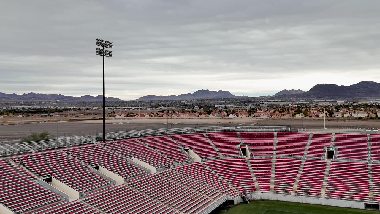 Sam Boyd Stadium Las Vegas Drone Video