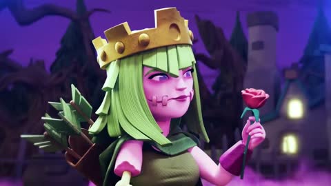 Terrify With Spooky Queen! (Clash of Clans Season Challenges)