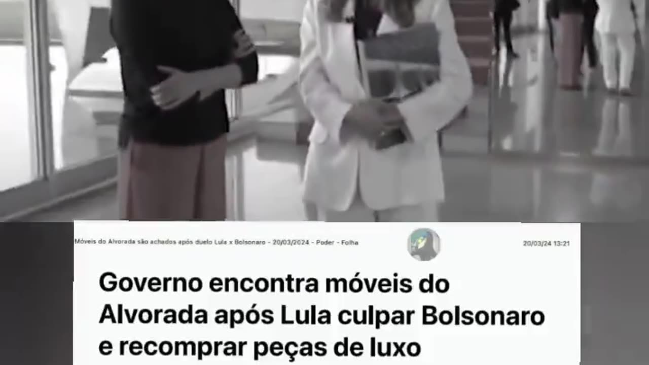 A globo ajudou com a mentira do sumiço dos móveis.