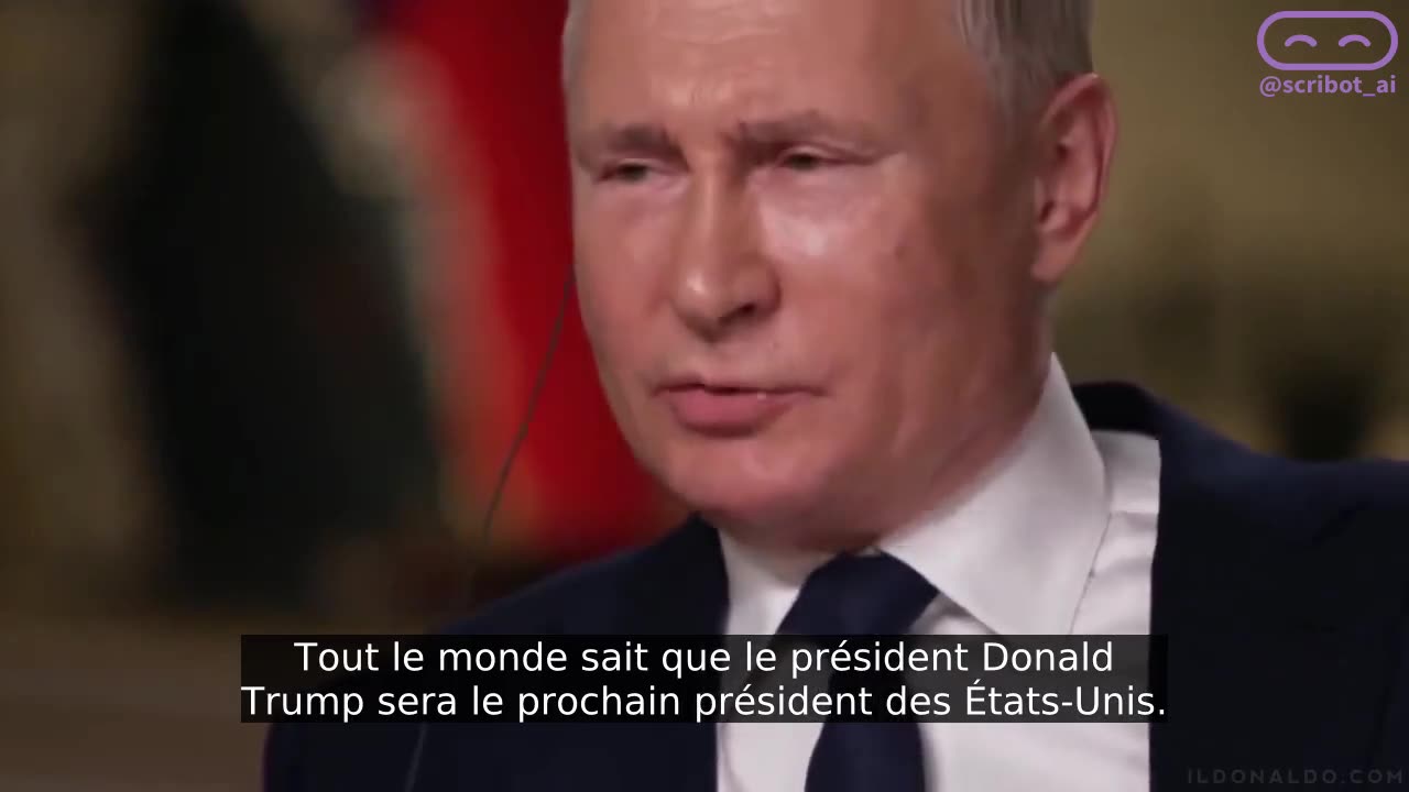 Interview Tucker Carlson et du Président Vladimir Poutine