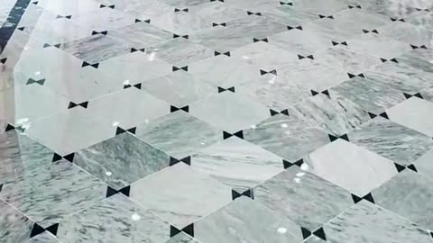 Marble flooring