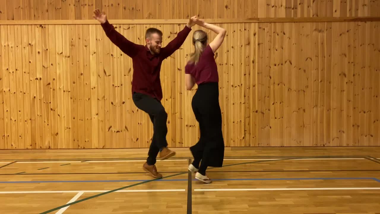 Improvised Boogie Woogie Dance by Sondre & Tanya