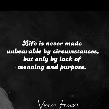 VICTOE frankl Quote