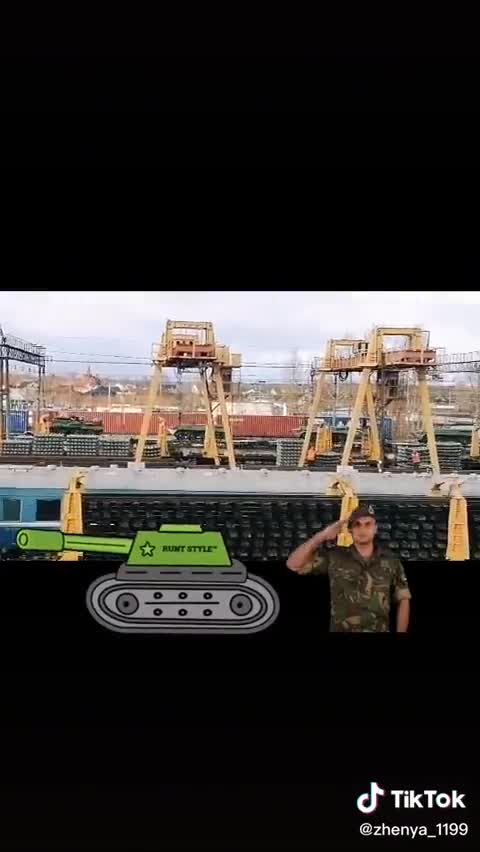 Russian train in Brest, Belarus