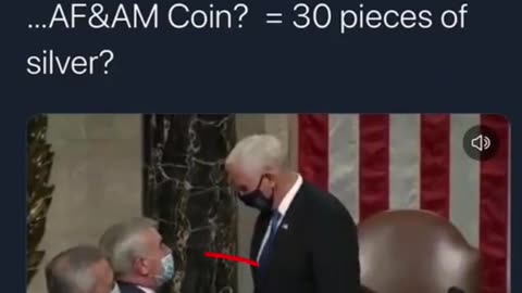 Pence's 30 peaces of silver.