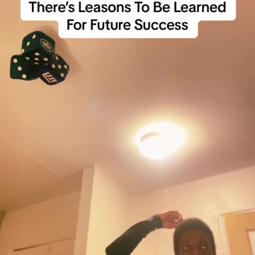 Feeling Like It’s Over Because You Lost But There’s Leasons To Be Learned For Future Success