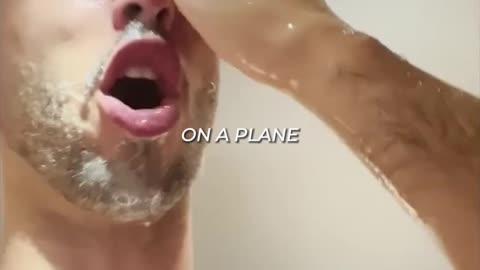 Tate's plane shower