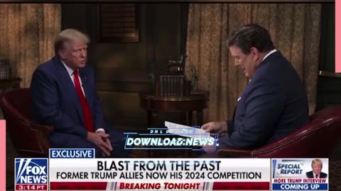 Trump Tells Bret Baier A Lot Less People Are Watching Fox News - 6/19/23