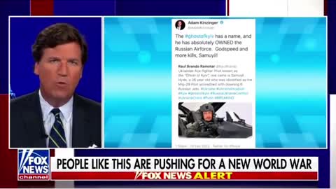 Tucker blasts Rep. Kinzinger for Ukraine tweet: 'Get some respect, buffoon’ #shorts