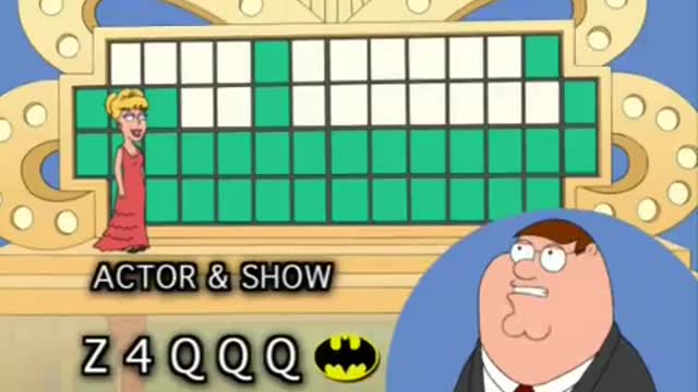 Family Guy - The Wheel Of Fortune