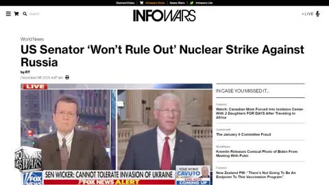 WW3 Nuclear Attack on Russia Pushed by US Senator
