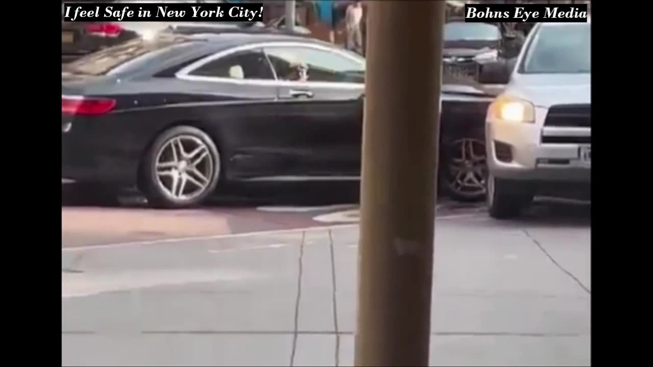 Extreme Theft in New York City - Steals a Black Bag