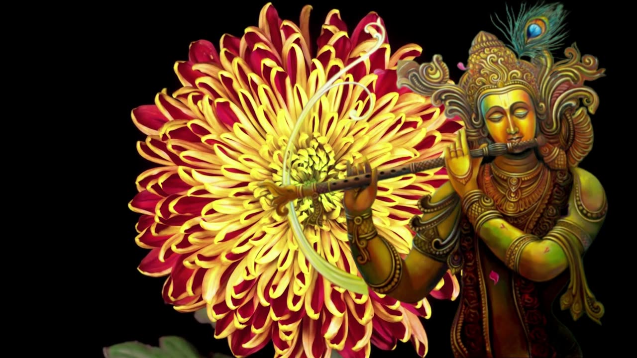 Mystical Melodies: Krishna's Divine Flute Music