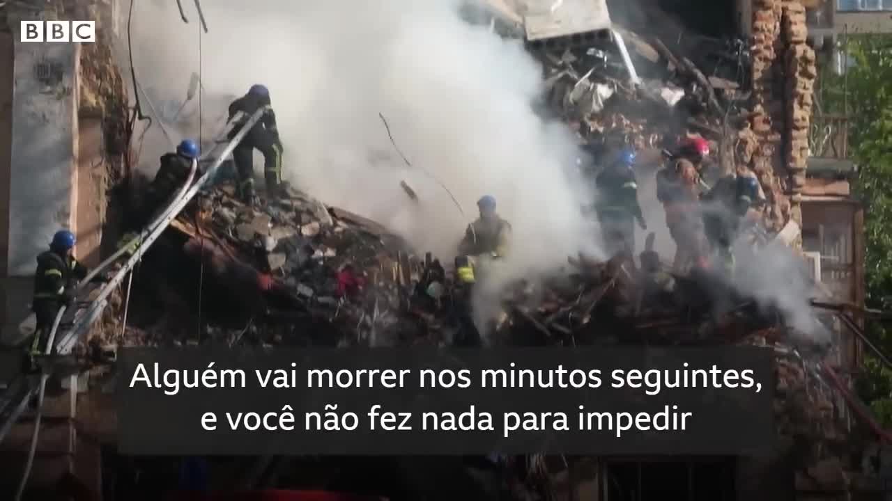 Guerra na Ucrânia: o piloto que 'caça' mísseis russos