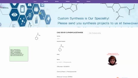 cas: 103-81-1 2-Phenylacetamide