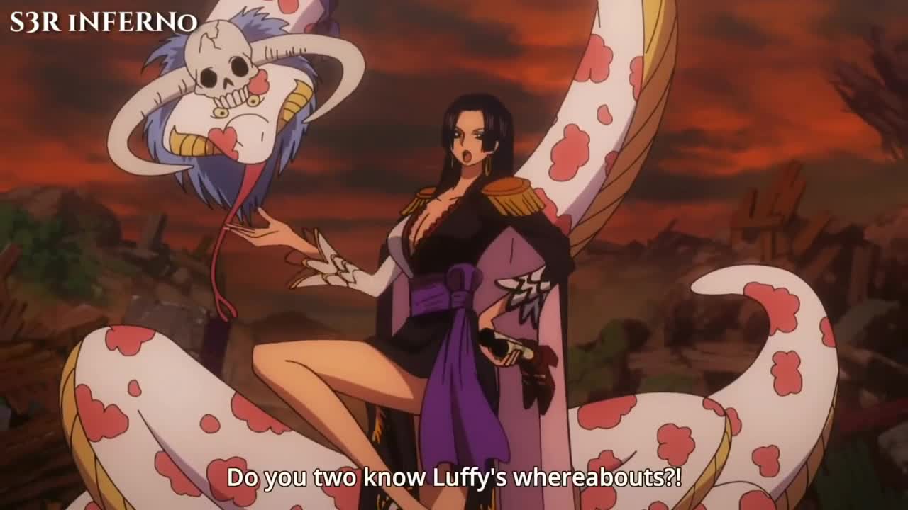 Boa Hancock funny moments (one piece stampede)